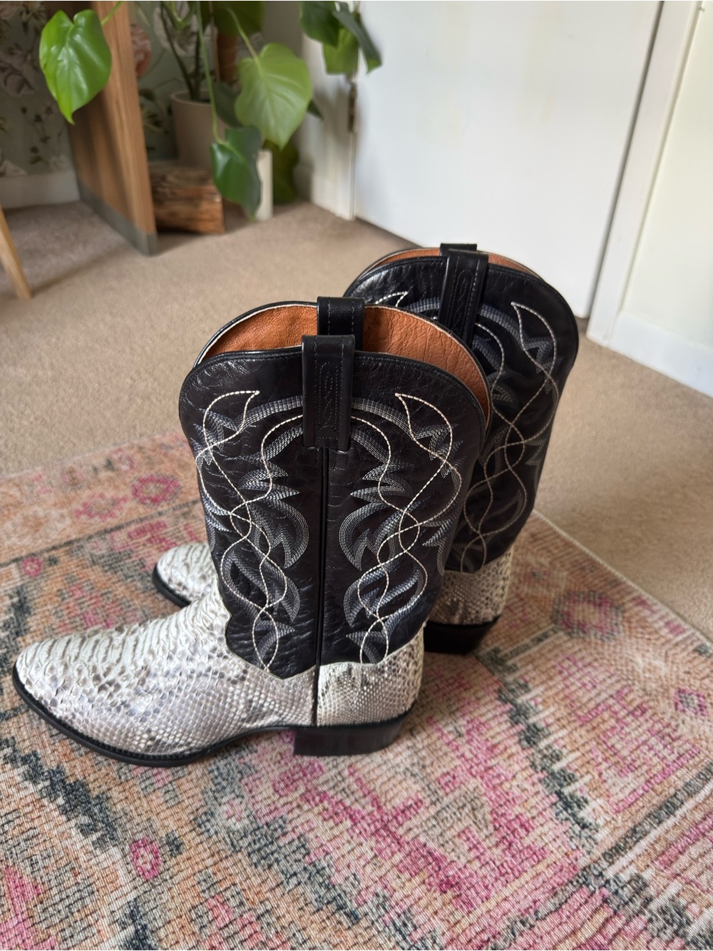 Dan Post Manning Python Boots - Picture 5 of 9